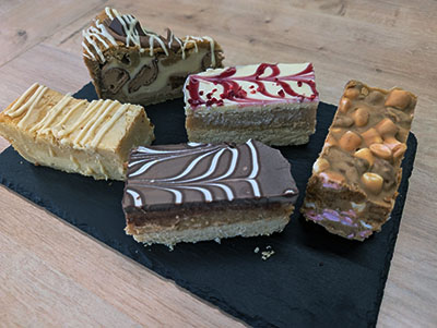 Jack Parker Cycles Coffee Shop Cakes