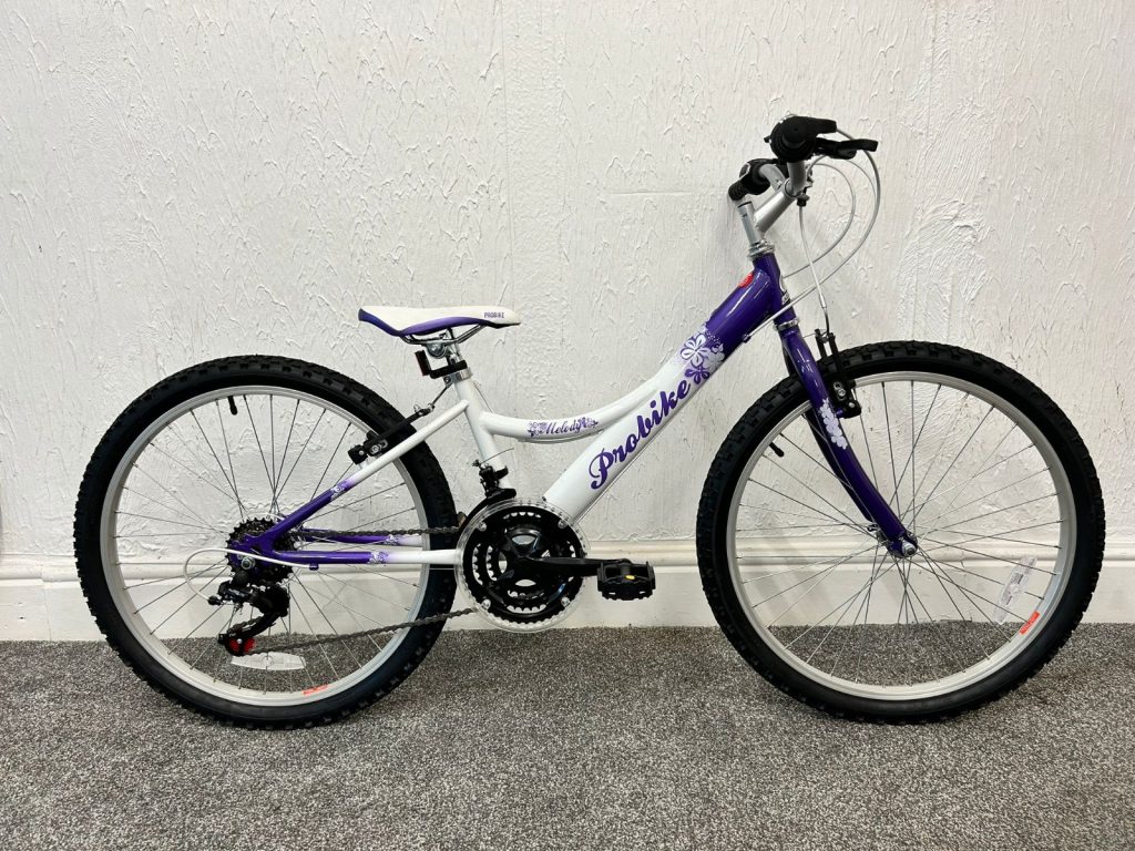 Probike Melody White & Purple 24" from Jack Parker Cycles