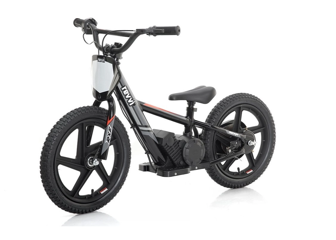 Revvi 16inch Electric Balance Bike - Black from Jack Parker Cycles